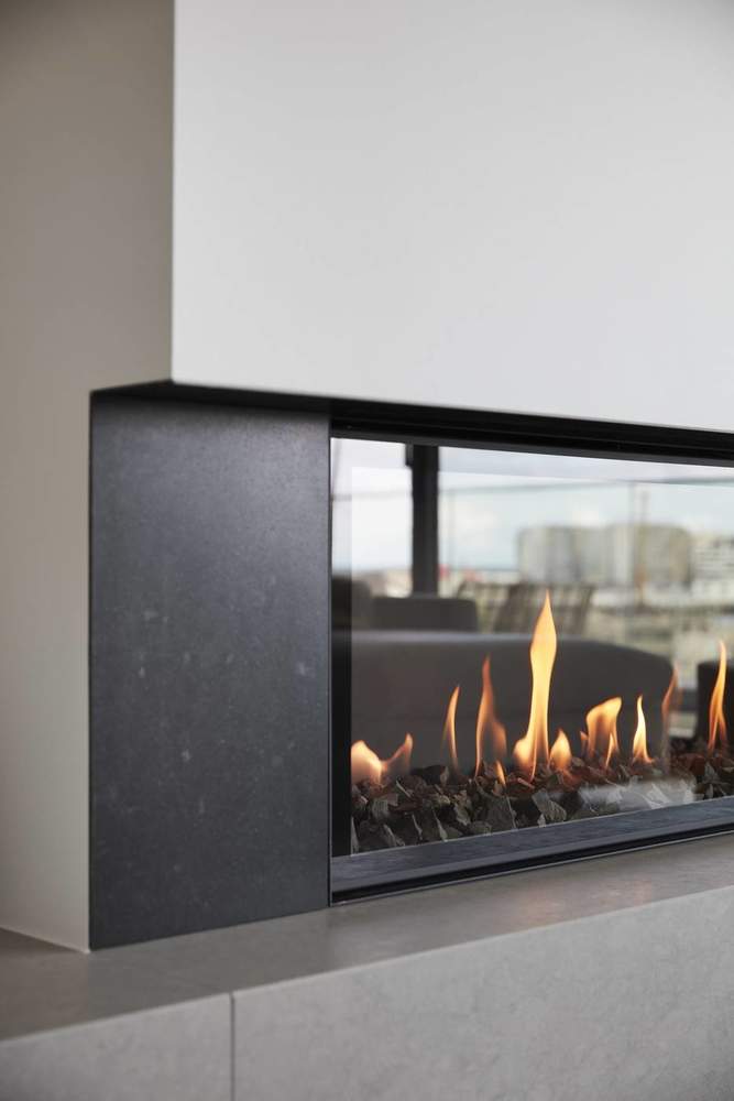 Moderne inbouwhaard