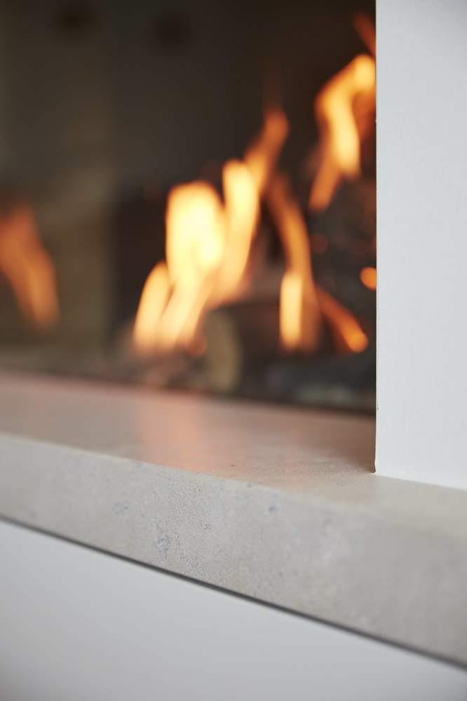 Moderne inbouwhaard