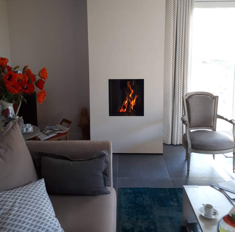 Moderne inbouwhaard